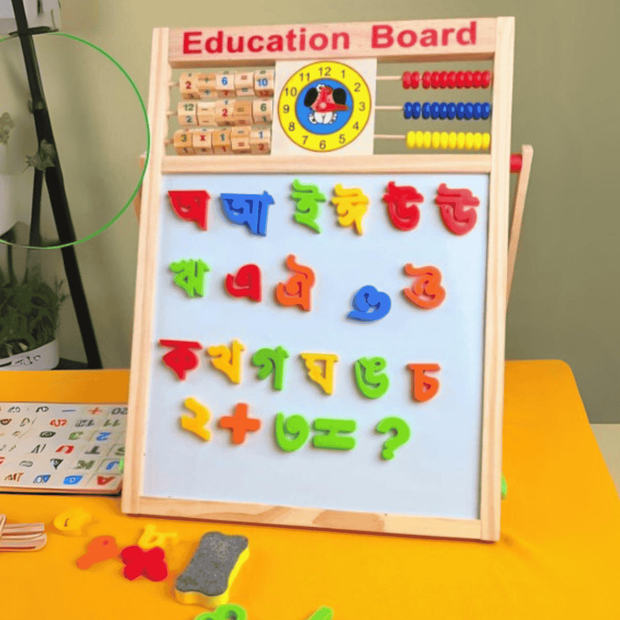 Education board eng (1) Multi-Functional Education Board (2-in-1 Learning Set) - Image 3
