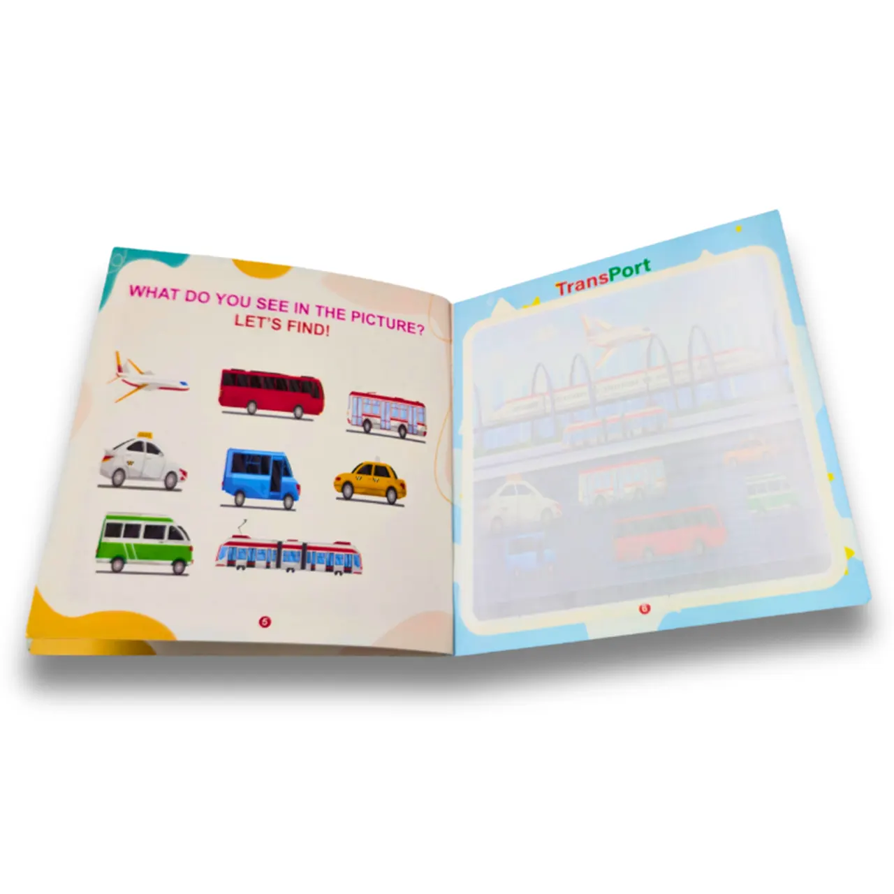 Magic water book Magic Water Drawing Book for Kids | Reusable Coloring Book with Water Pen - Image 4
