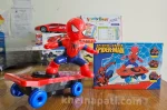 Spider-Man Stunt Skateboard Toy with 360° Spin, Kids Superhero Adventure Toy - Image 2